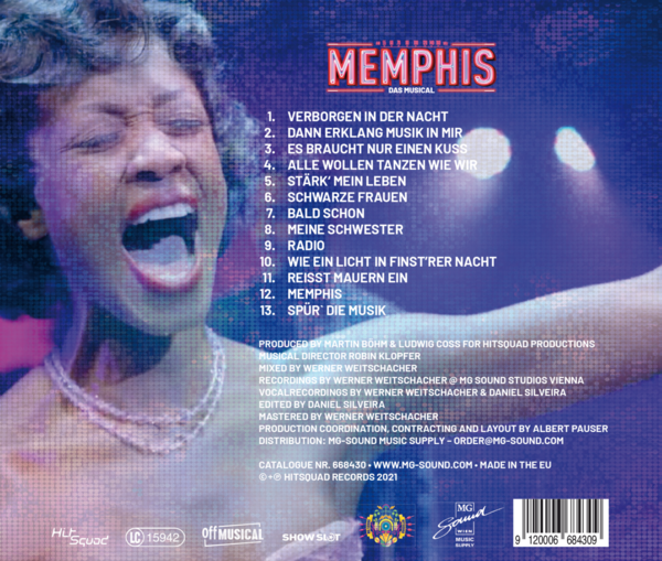 MEMPHIS - Cast Album